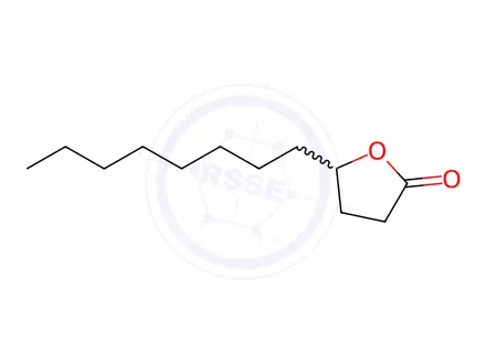 Chemical structure of γ-DODECALACTONE