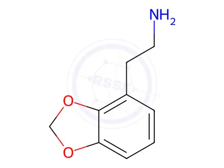 Chemical structure of Piperonal Impurity 30