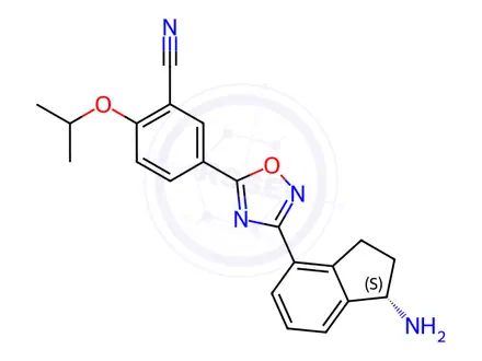 Chemical structure of Ozanimod Impurity 7