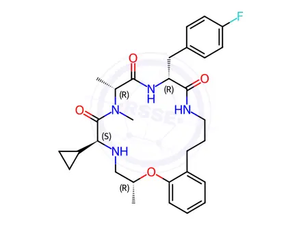 Chemical structure of Ulimorelin Hydrochloride Hydrate