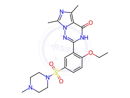 Chemical structure of Vardenafil Hydrochloride Impurity 50