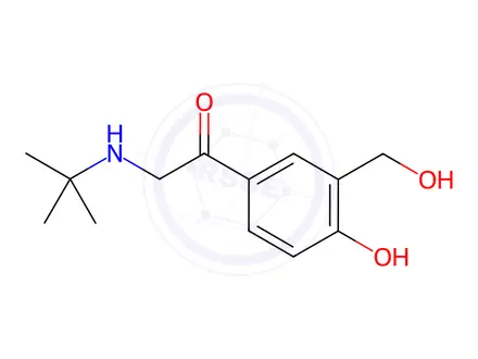 Chemical structure of Albuterol Impurity J