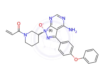 Chemical structure of Ibrutinib Impurity 9