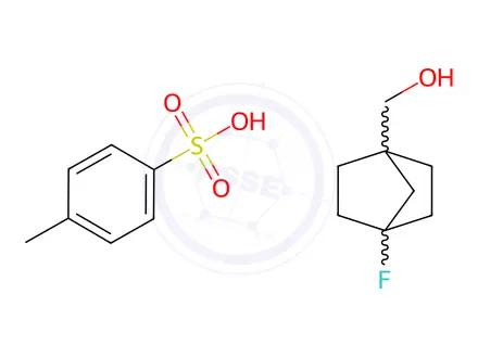 Chemical structure of (4-Fluorobicyclo[2.2.1]heptan-1-yl)methyl 4-methylbenzenesulfonate