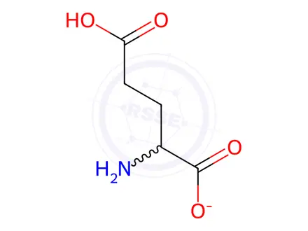 Chemical structure of Glutamic Acid Impurity 9 Sodium Salt
