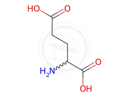 Chemical structure of Dl-Glutamic Acid Monohydrate