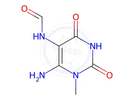 Chemical structure of Linagliptin Impurity 154
