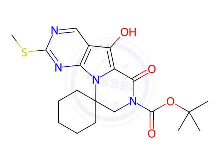 Chemical structure of Trilaciclib Hydrochloride Impurity 21