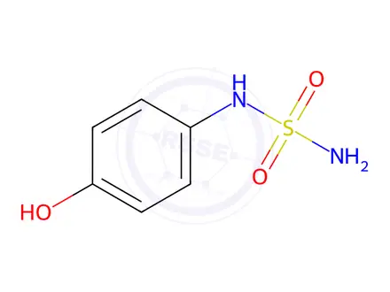 Chemical structure of Sulfamide, (4-hydroxyphenyl)-(9CI)