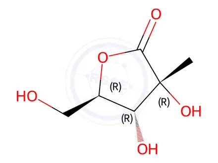 Chemical structure of Vitamin C Impurity 17