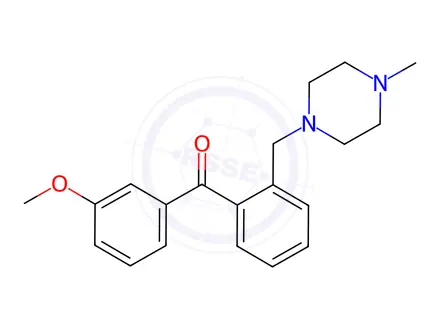 Chemical structure of (3-Methoxyphenyl)(2-((4-methylpiperazin-1-yl)methyl)phenyl)methanone