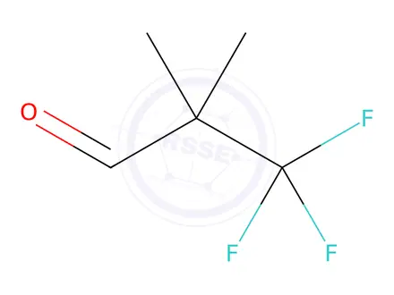 Chemical structure of 3,3,3-Trifluoro-2,2-dimethylpropanal