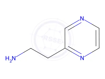 Chemical structure of 2-(2-Pyrazinyl)-1-ethanamine dihydrochloride