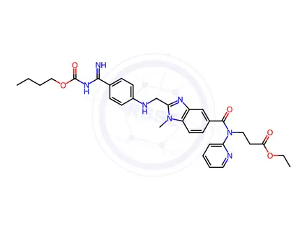Chemical structure of O-Butyl Dabigatran Ethyl Ester