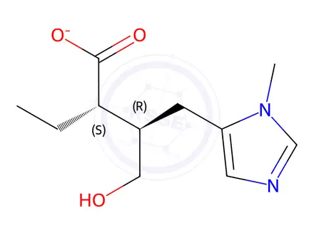 Chemical structure of Pilocarpine EP Impurity B