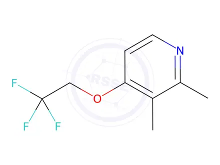 Chemical structure of lansoprazole Impurity 28