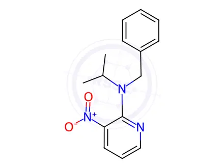 Chemical structure of N-Benzyl-N-isopropyl-3-nitropyridin-2-amine