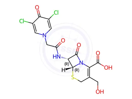 Chemical structure of Cefazedone Impurity 13