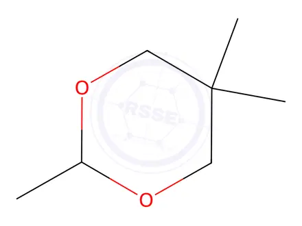 Chemical structure of 2,5,5-Trimethyl-1,3-dioxane