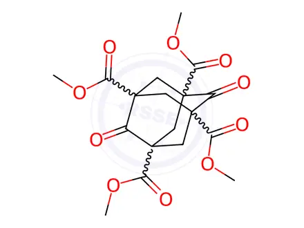 Chemical structure of Adamantane Impurity 34