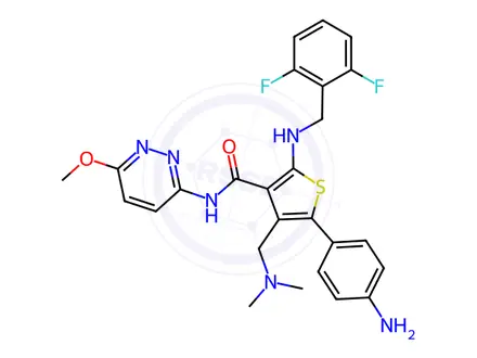 Chemical structure of Relugolix Impurity 47