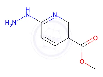 Chemical structure of methyl 6-hydrazinylpyridine-3-carboxylate