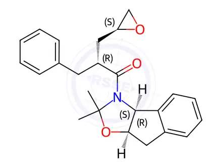 Chemical structure of Indinavir Impurity 7