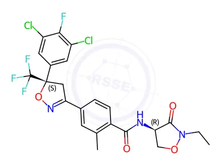 Chemical structure of (5S,4R)-Isocycloseram