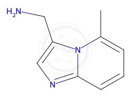 Chemical structure of (5-Methylimidazo[1,2-a]pyridin-3-yl)methanamine