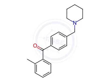Chemical structure of (4-(Piperidin-1-ylmethyl)phenyl)(o-tolyl)methanone