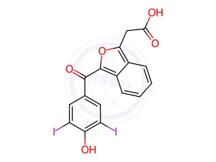 Chemical structure of Budiodarone Impurity 3