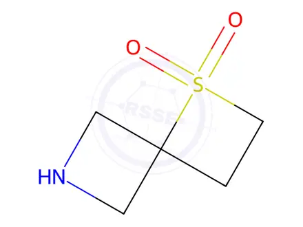 Chemical structure of 1-Thia-6-aza-spiro[3.3]heptane-1,1-dioxide