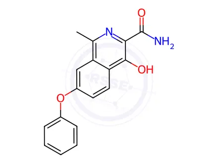 Chemical structure of Roxadustat Impurity 29