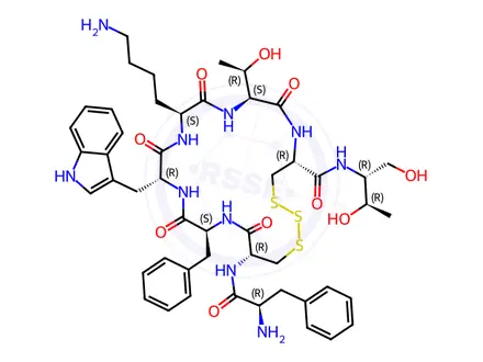 Chemical structure of Octreotide EP Impurity E