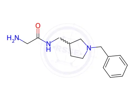 Chemical structure of 2-Amino-N-((1-benzylpyrrolidin-3-yl)methyl)acetamide