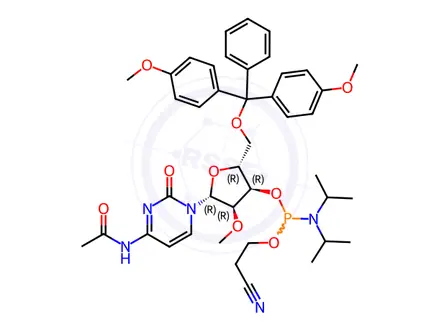 Chemical structure of Phosphoramidites Impurity 76