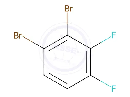 Chemical structure of 1,2-Dibromo-3,4-difluorobenzene