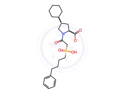 Chemical structure of Fosinopril EP Impurity A-D7