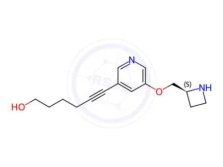 Chemical structure of Sazetidine A Hydrochloride