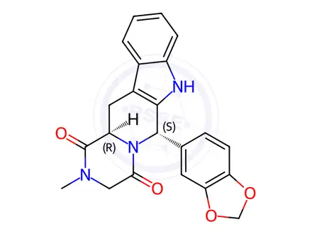 Chemical structure of Tadalafil EP impurity C