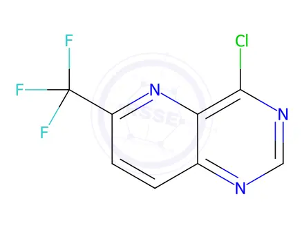 Chemical structure of 4-Chloro-6-(trifluoromethyl)pyrido[3,2-D]pyrimidine