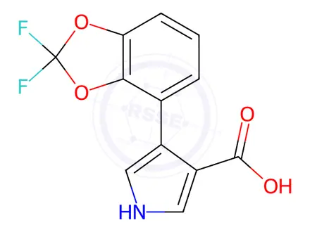 Chemical structure of Fludioxonil Impurity 1
