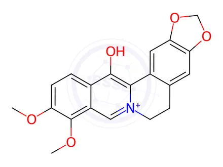 Chemical structure of Berberine impurity 4