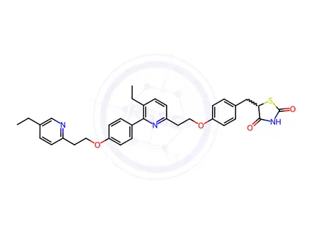 Chemical structure of Pioglitazone Hydrochloride Impurity 21