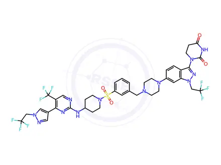 Chemical structure of Bimatoprost Impurity 17