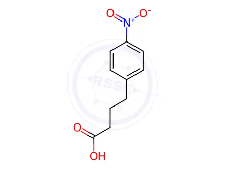 Chemical structure of 4-(4-Nitrophenyl)Butanoic Acid