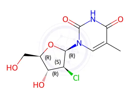 Chemical structure of Clevudine Impurity 59
