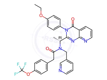 Chemical structure of AMG 487