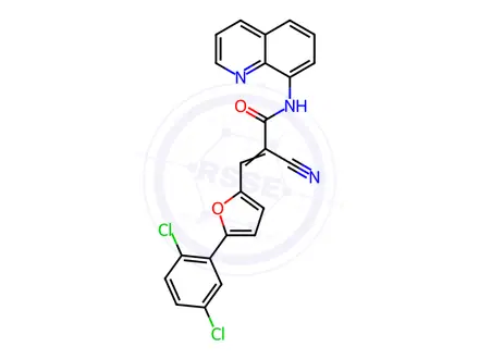 Chemical structure of SIRT2 Inhibitor, Inactive Control, AGK7