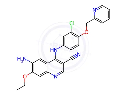Chemical structure of Neratinib Maleate Impurity 18
